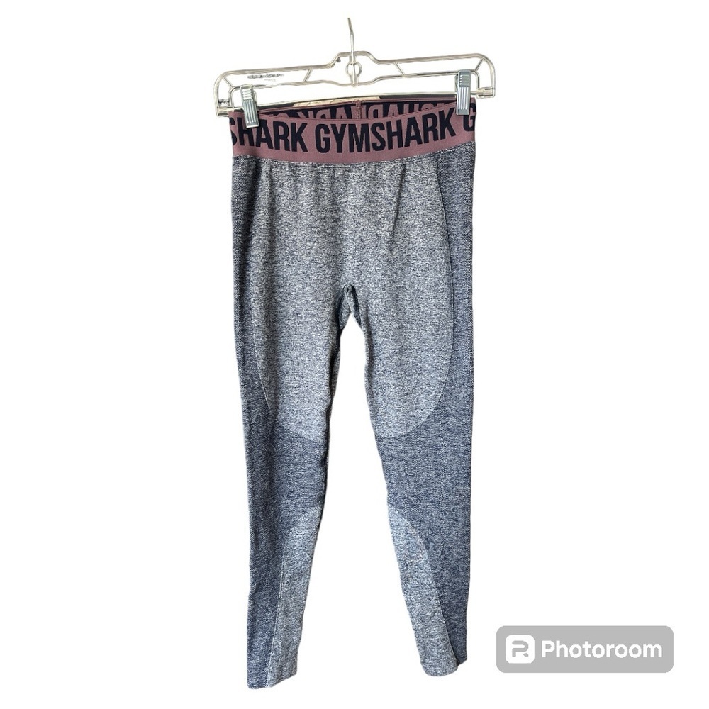 Gymshark Flex weathered grey an purple leggings in size Medium - Picture 1 of 3